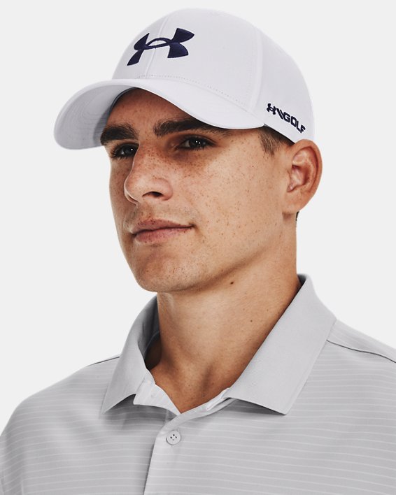 Gorra UA Golf96 para hombre, White, pdpMainDesktop image number 2